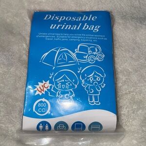 NEW Unisex Outdoor Portable Disposable Urinal Toilet Bag Camping Male or Female